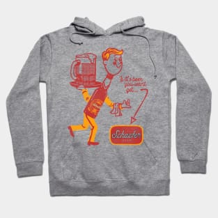 Schaefer Beer Man Retro Defunct Breweriana Hoodie